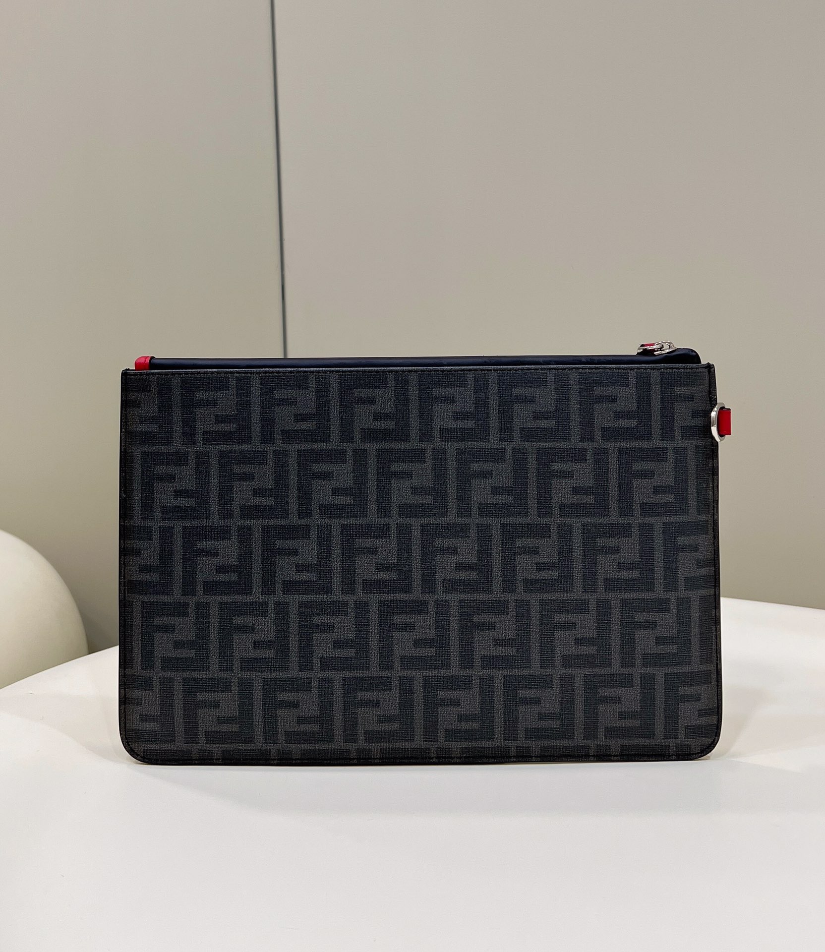 FENDI Classic FF Embroidered Clutch Model no: 689