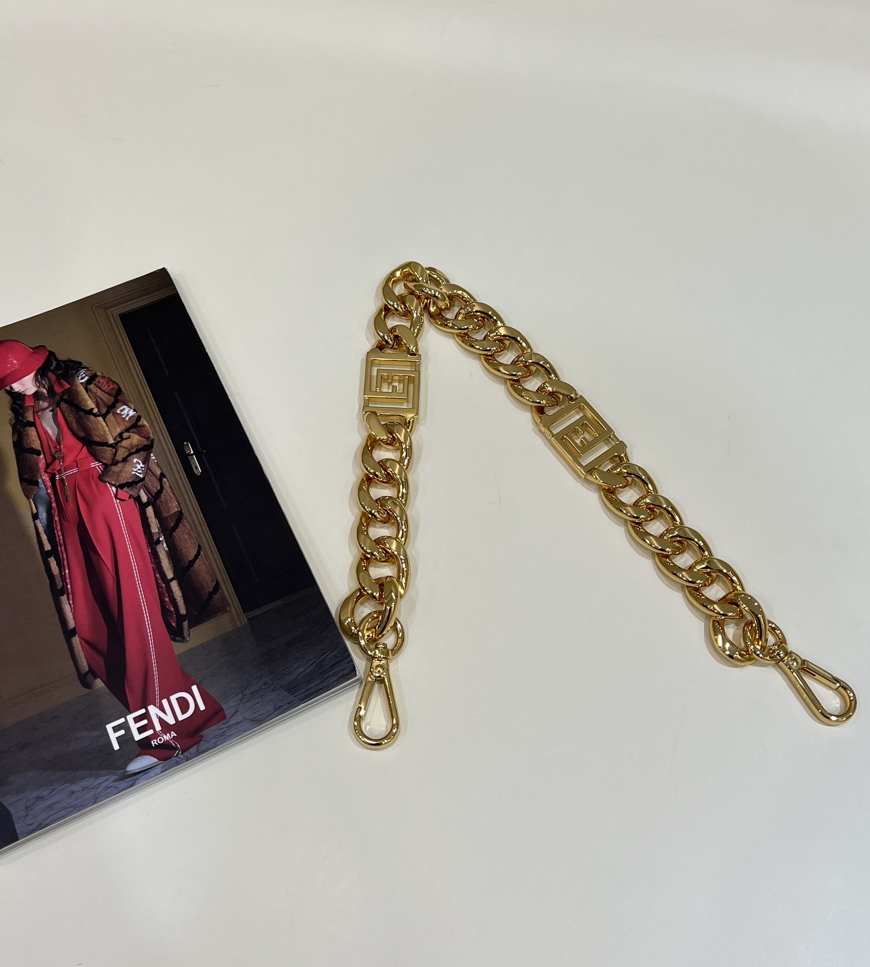 Fendi Co-Branded Chain Shoulder Strap Model no: 999A