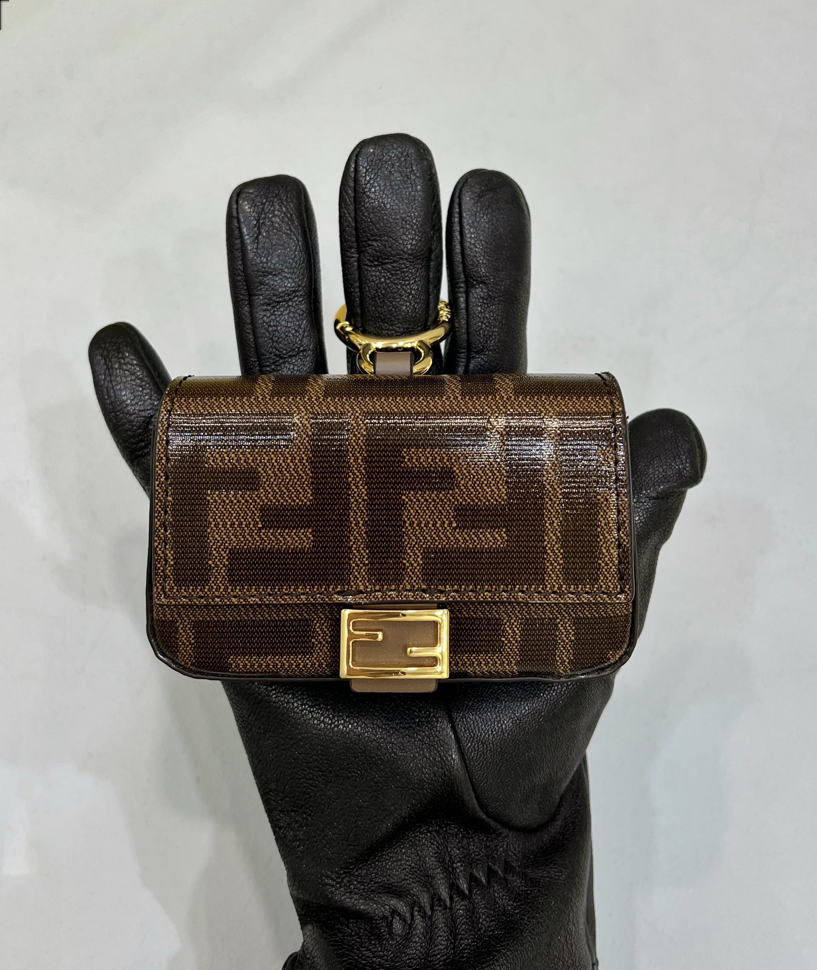 Fendi Nano Baguette, Can be Worn as Crossbody or Waist Bag Pendant Model no: 0136