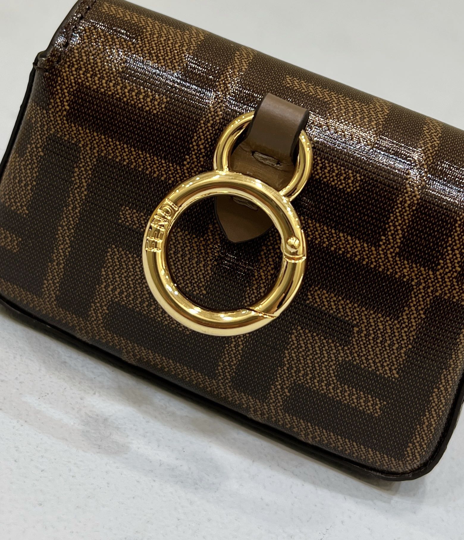 Fendi Nano Baguette, Can be Worn as Crossbody or Waist Bag Pendant Model no: 0136