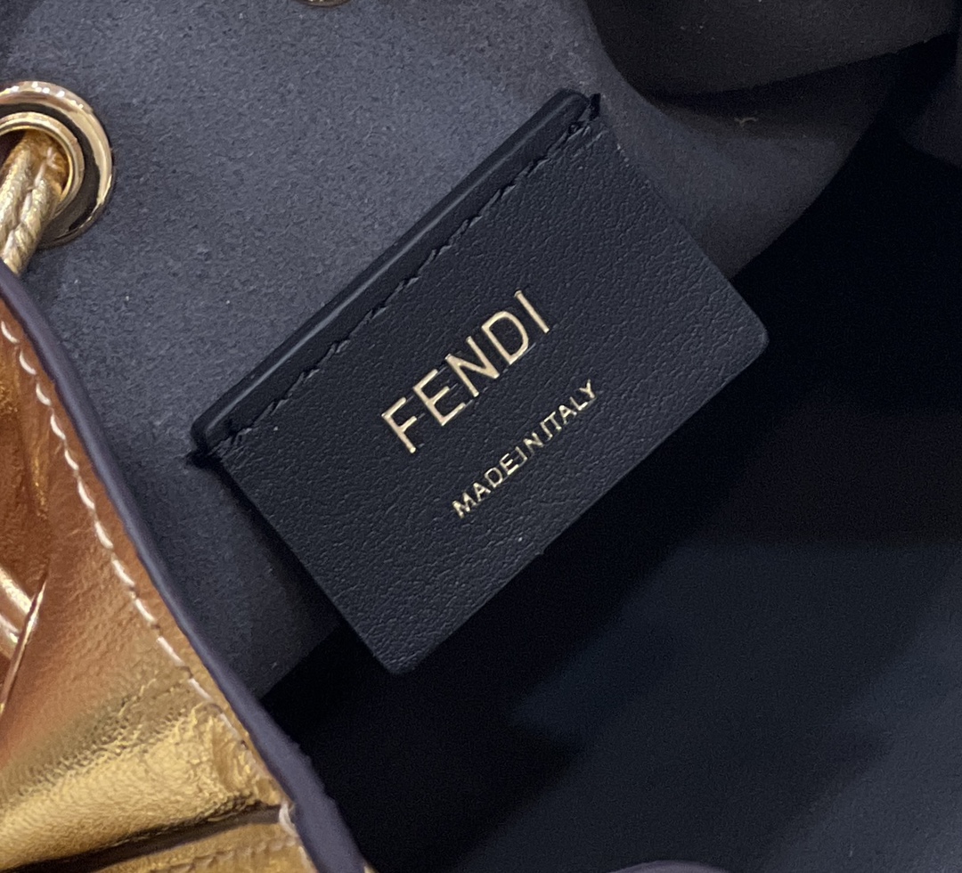 FENDI Mon Tresor Mini Bucket Bag, Calfskin Model no: 8557