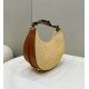 Fendigraphy Underarm Bag, Raffia Model no: 80145