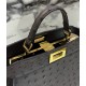 PEEKABOO Ostrich Leather Small Handbag, All Leather Model no: 80011