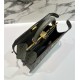 PEEKABOO Ostrich Leather Small Handbag, All Leather Model no: 80011