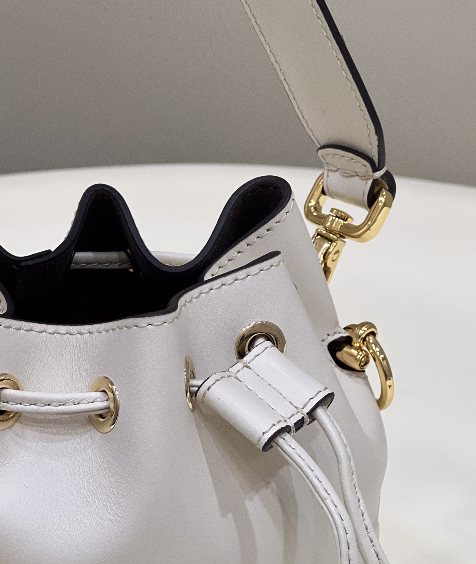 All Leather Mini Bucket Bag Model no: 8537