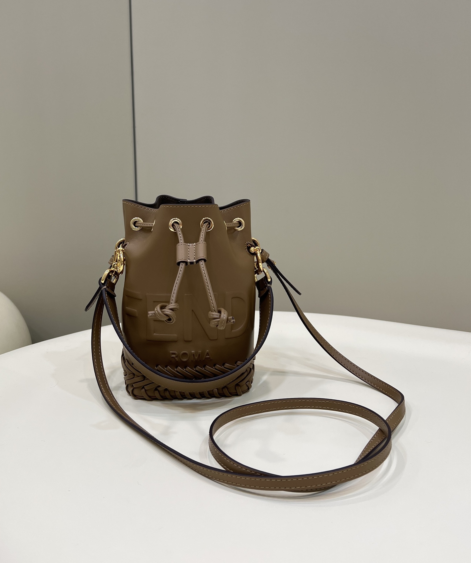 All Leather Mini Bucket Bag Model no: 8537