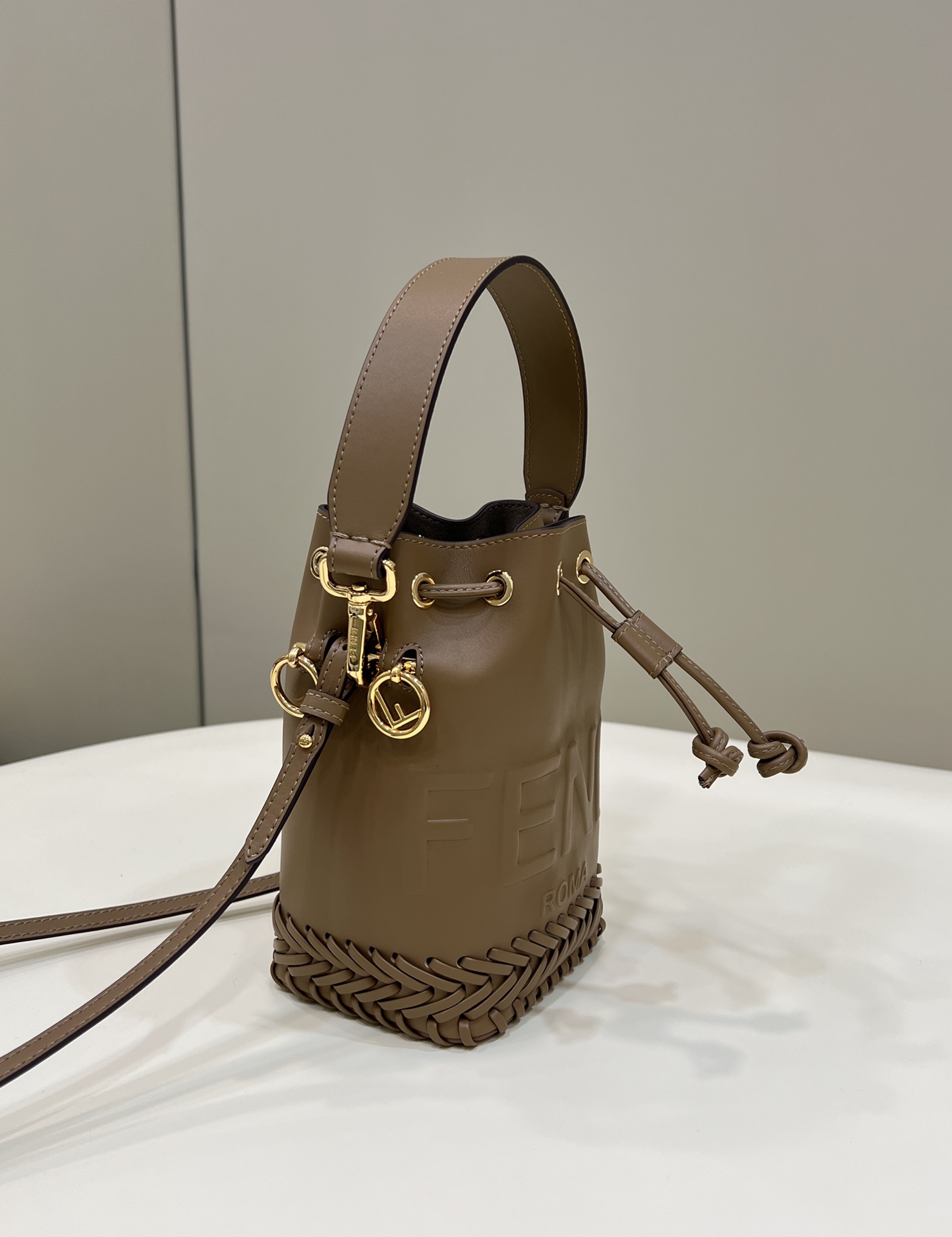 All Leather Mini Bucket Bag Model no: 8537