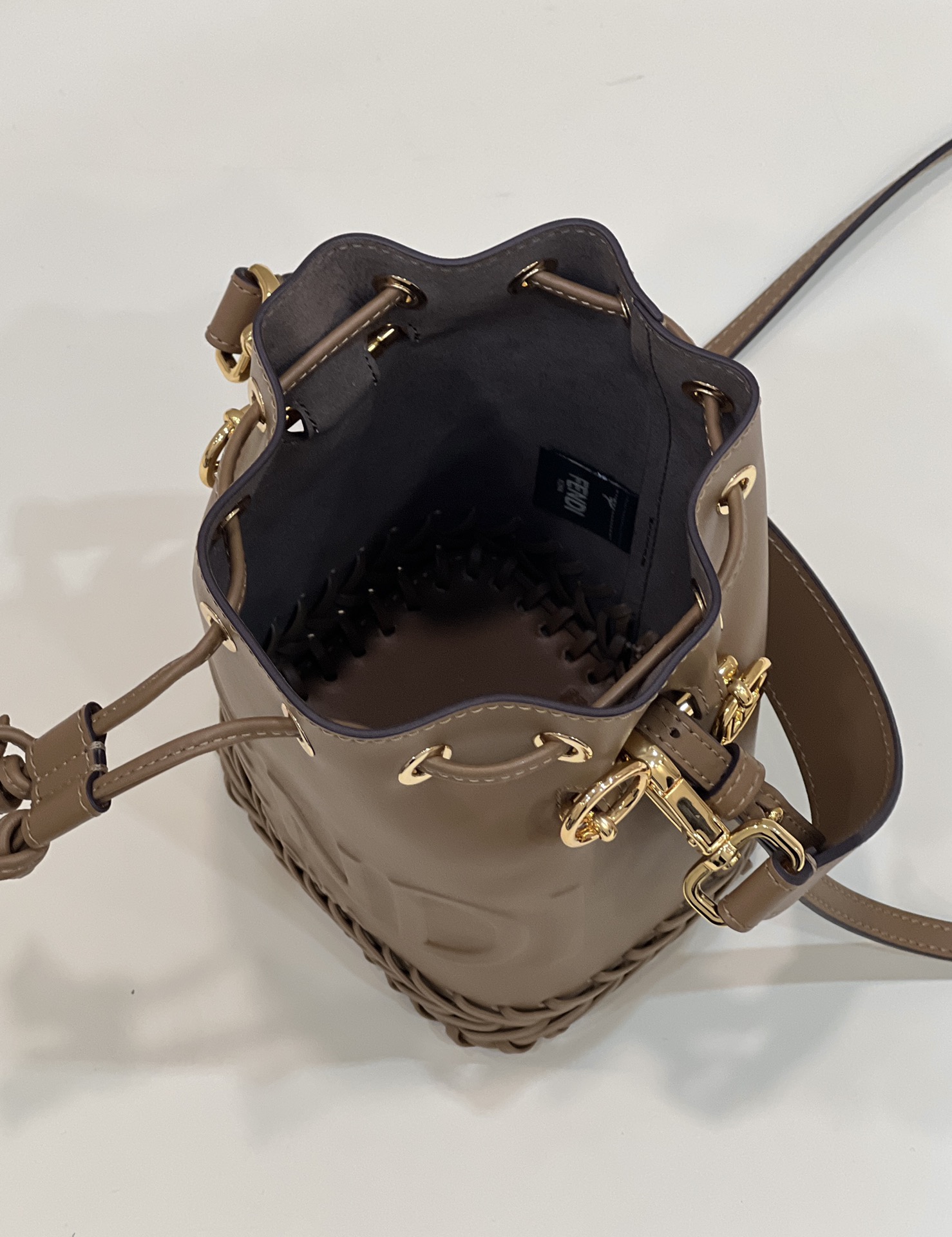 All Leather Mini Bucket Bag Model no: 8537