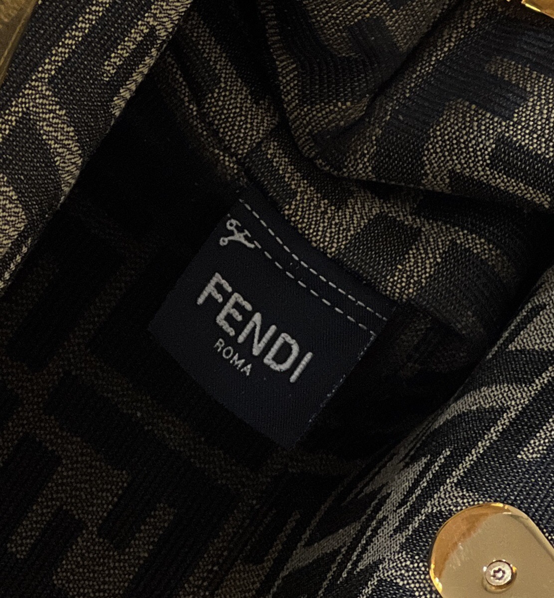 Fendi First Series Shoulder Bag, Chain Strap Sold Separately Model no: 80033m