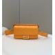 Baguette Flap Crossbody Handbag, Sheepskin Model no: 0135AM