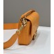 Baguette Flap Crossbody Handbag, Sheepskin Model no: 0135AM