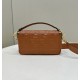 Baguette Flap Crossbody Handbag, Sheepskin Model no: 0135A