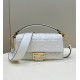 Baguette Flap Crossbody Handbag, Sheepskin Model no: 0135M