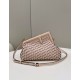 Fendi First Series Shoulder Bag, Fine Lamb Leather Weave Model no: 80103