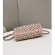 Fendi First Series Shoulder Bag, Fine Lamb Leather Weave Model no: 80103