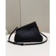 Fendi First Series Shoulder Bag, Fine Lamb Leather Weave Model no: 80103