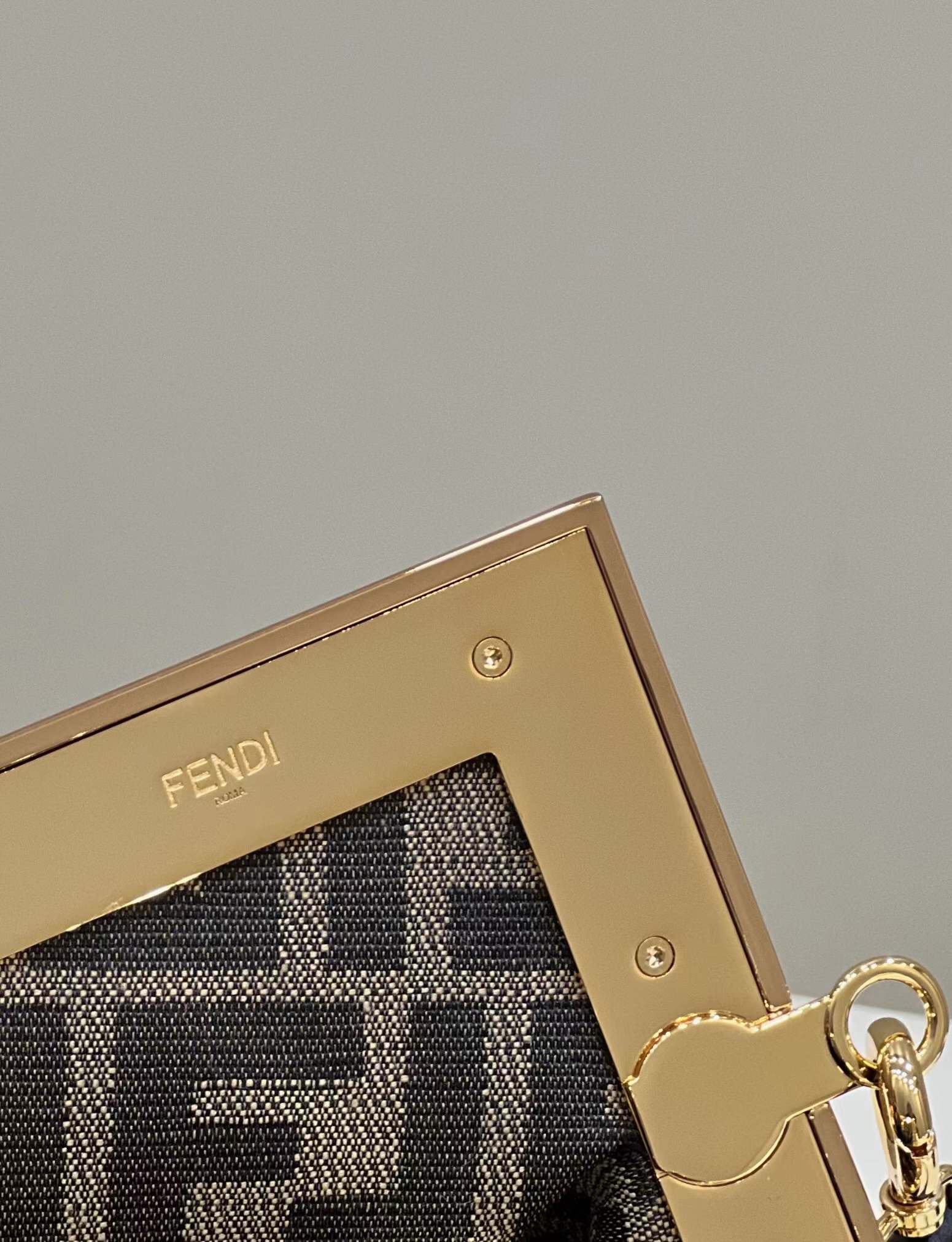 Fendi First Series Shoulder Bag, Fine Lamb Leather Weave Model no: 80103