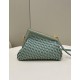 Fendi First Series Shoulder Bag, Fine Lamb Leather Weave Model no: 80103