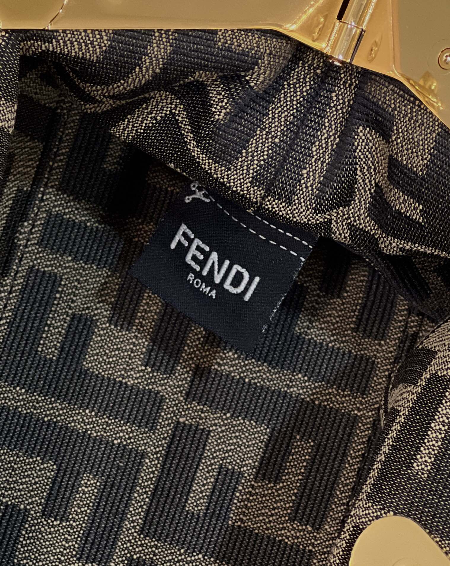 Fendi First Series Shoulder Bag, Fine Lamb Leather Weave Model no: 80103