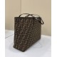 FENDI FF Logo Handbag Tote with Single Shoulder Strap Model no: 8338