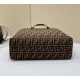 FENDI FF Logo Handbag Tote with Single Shoulder Strap Model no: 8338