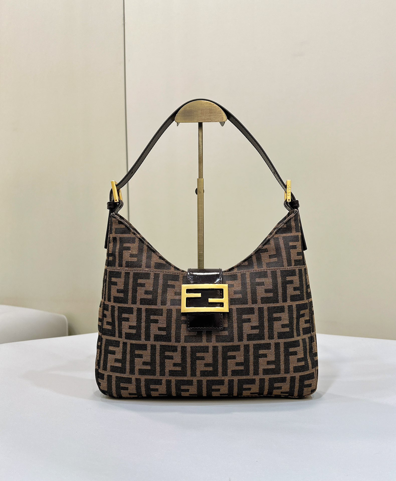 FENDI FF Canvas Underarm Bag Model no: 8320A