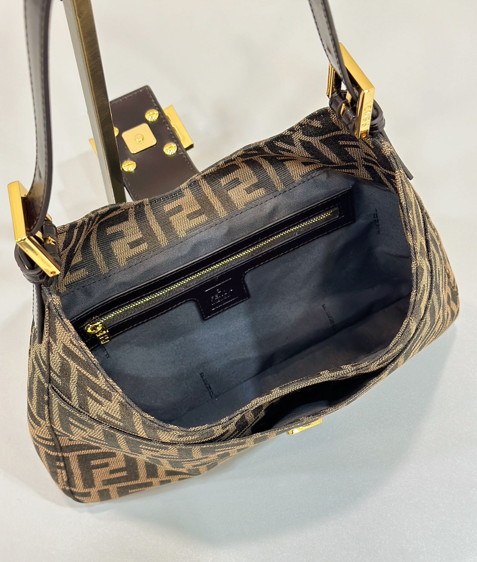 FENDI FF Canvas Underarm Bag Model no: 8320A