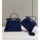 PEEKABOO Small Handbag, Calfskin, Exquisite Hand-Sewn Stitching Model no: 80013