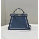 PEEKABOO I See U Small Handbag, Calfskin, Exquisite Hand-Sewn Stitching Model no: 80143