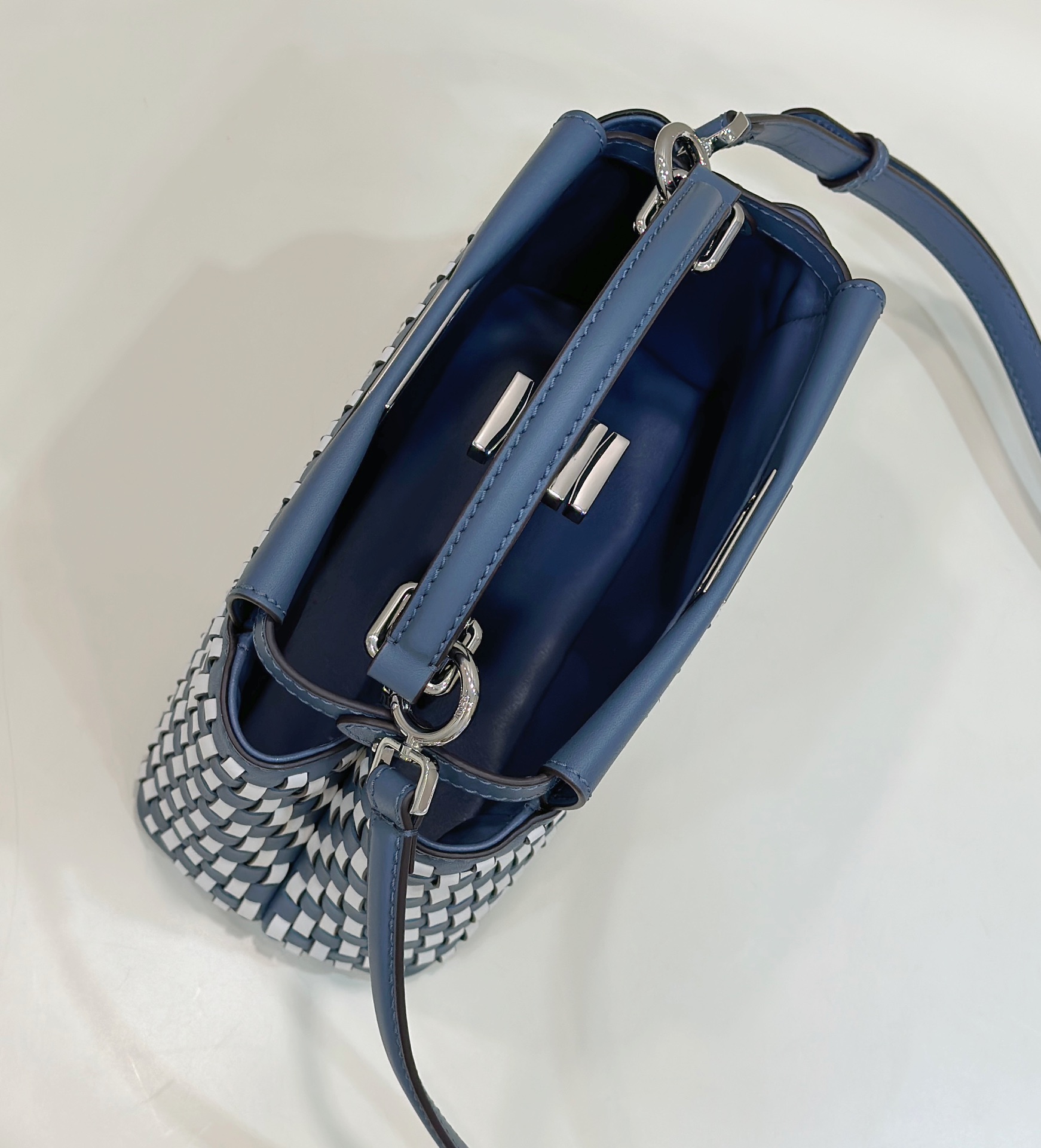 Iconic PEEKABOO Small Handbag, Handcrafted Calfskin Model no: 80109A