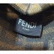 FENDI First Sight Handbag, Blue and White All Leather Handcrafted Weave Model no: 80103A