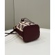 FENDI Mon Tresor Mini Bucket Bag, Raffia Handcrafted Weave Model no: 8278