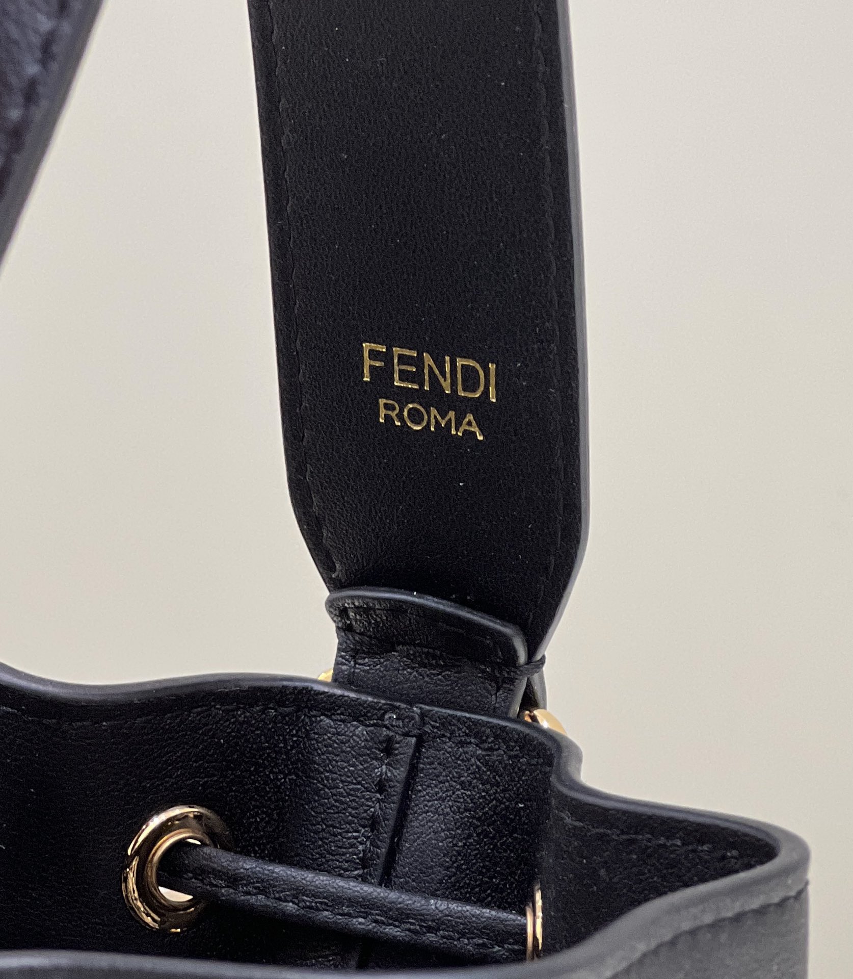 FENDI Mon Tresor Mini Bucket Bag, Raffia Handcrafted Weave Model no: 8278