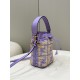 FENDI Mon Tresor Mini Bucket Bag, Raffia Handcrafted Weave Model no: 8278