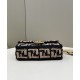 FENDI Iconic Baguette Handcrafted Raffia Handbag Model no: 8273B