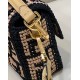 FENDI Iconic Baguette Handcrafted Raffia Handbag Model no: 8273B