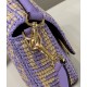 FENDI Iconic Baguette Handcrafted Raffia Handbag Model no: 8273