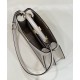 Iconic PEEKABOO I See U Medium Handbag, White All Leather Hollow-out Design Model no: 80105