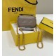 NANO BAGUETTE Super Mini Bag, Soft Sheepskin with Long Chain Shoulder Strap Model no: 8603