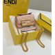 NANO BAGUETTE Super Mini Bag, Soft Sheepskin with Long Chain Shoulder Strap Model no: 8603