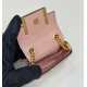 NANO BAGUETTE Super Mini Bag, Soft Sheepskin with Long Chain Shoulder Strap Model no: 8603