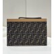 FF Monogram Fabric and Leather Clutch Model no: 8652