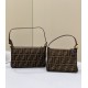 FENDi Vintage FF Underarm Bag, lined with lamb leather Model no: 8299s