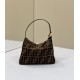 FENDi Vintage FF Underarm Bag, lined with lamb leather Model no: 8299s