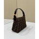 FENDi Vintage FF Underarm Bag, lined with lamb leather Model no: 8299s