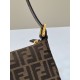 FENDi Vintage FF Underarm Bag, lined with lamb leather Model no: 8299