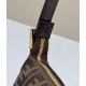 FENDi Vintage FF Underarm Bag, lined with lamb leather Model no: 8299