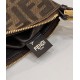 FENDi Vintage FF Underarm Bag, lined with lamb leather Model no: 8299