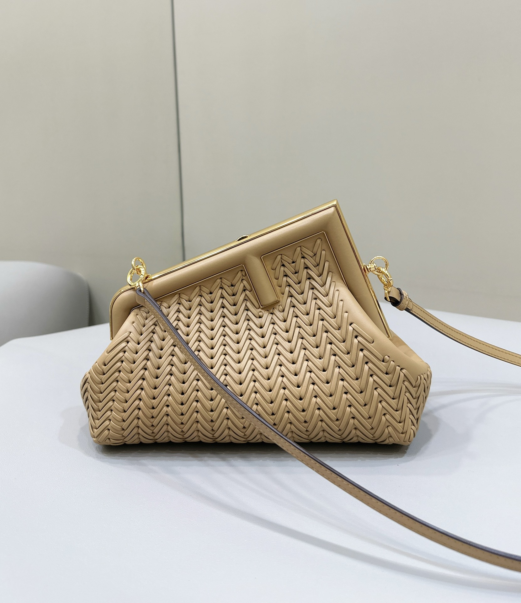 Fendi First Series, fine leather weaving Model no: 80156