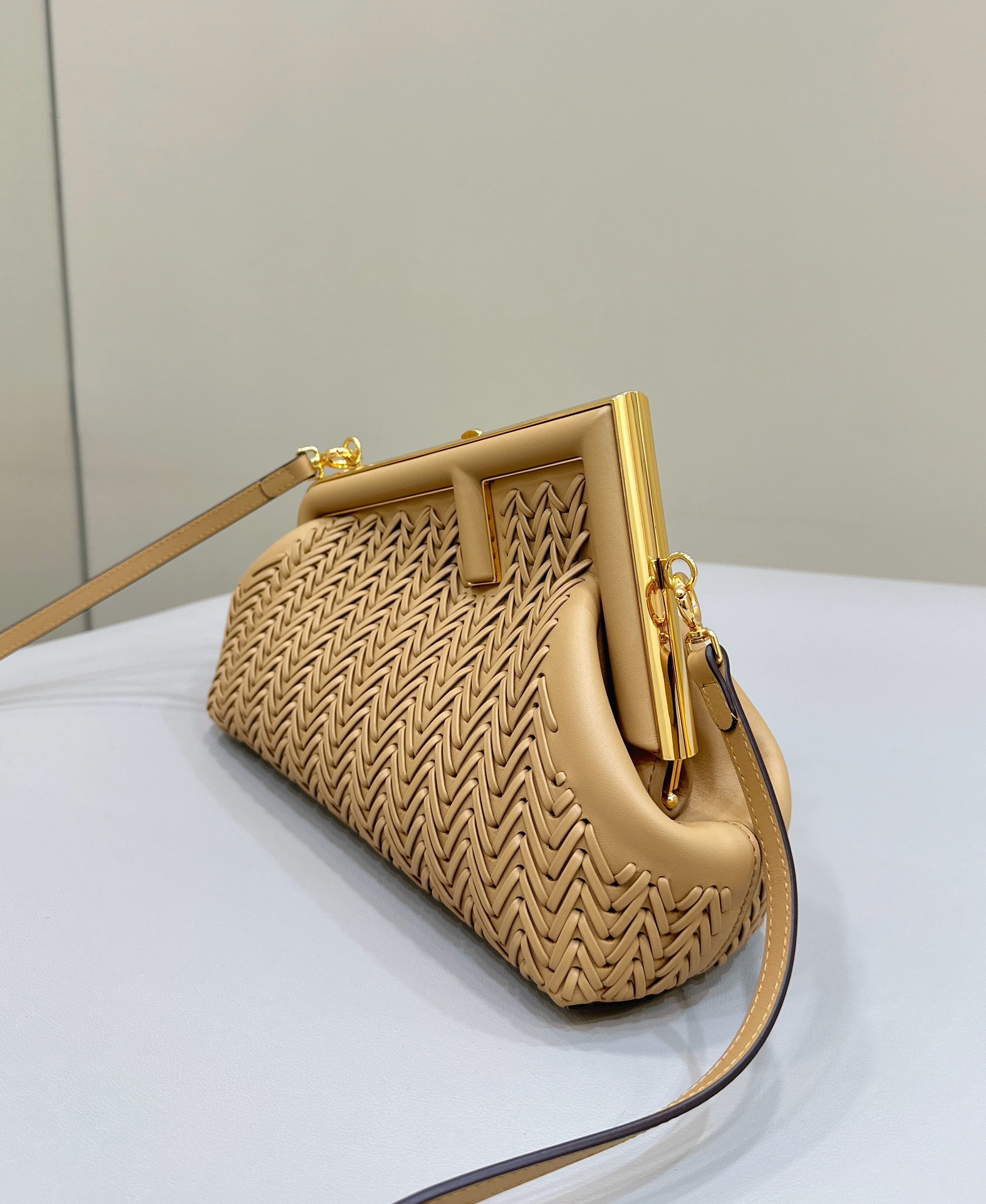 Fendi First Series, fine leather weaving Model no: 80156